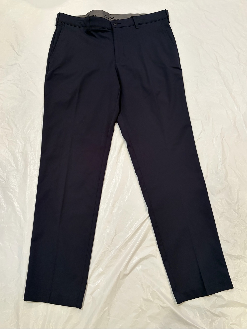 Ben Hogan Performance Pants Men's 34x32 Navy Stretch Moisture Wicking UPF50